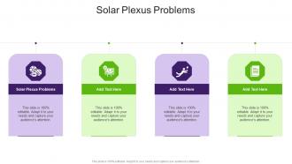 Solar Plexus Problems In Powerpoint And Google Slides Cpb