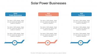 Solar Power Businesses In Powerpoint And Google Slides Cpb