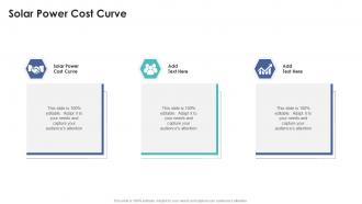 Solar Power Cost Curve In Powerpoint And Google Slides Cpb