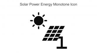 Solar Power Energy Monotone Icon In Powerpoint Pptx Png And Editable Eps Format