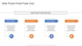 Solar Power Fossil Fuels Cost In Powerpoint And Google Slides Cpb