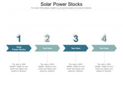 Solar power stocks ppt powerpoint presentation styles portrait cpb
