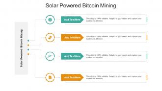 Solar Powered Bitcoin Mining In Powerpoint And Google Slides Cpb