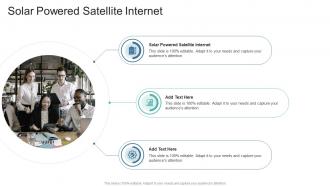 Solar Powered Satellite Internet In Powerpoint And Google Slides Cpb