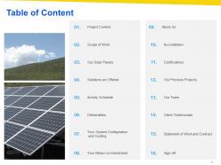 Solar Proposal Template Powerpoint Presentation Slides