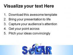 Solar science powerpoint templates and powerpoint backgrounds 0211