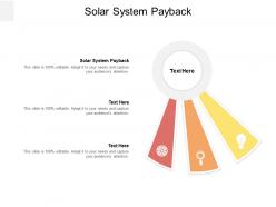 Solar system payback ppt powerpoint presentation outline slide download cpb