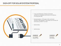 Solar system proposal powerpoint presentation slides