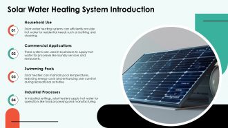 Solar Water Heating System Ppt PPT Summary ACP Images Professionally