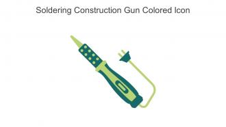 Soldering Construction Gun Colored Icon In Powerpoint Pptx Png And Editable Eps Format