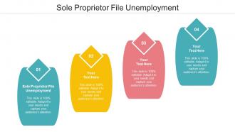 Sole Proprietor File Unemployment Ppt Powerpoint Presentation Infographic Template Images Cpb