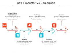 Sole proprietor vs corporation ppt powerpoint presentation gallery slide download cpb