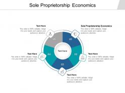 Sole proprietorship economics ppt powerpoint presentation slides examples cpb