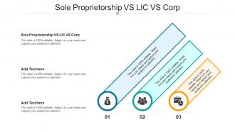 Sole Proprietorship Vs Llc Vs Corp In Powerpoint And Google Slides Cpb