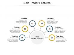 Sole trader features ppt powerpoint presentation outline ideas cpb