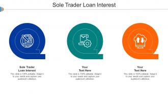 Sole Trader Loan Interest Ppt Powerpoint Presentation Professional Influencers Cpb