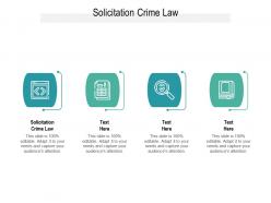 Solicitation crime law ppt powerpoint presentation show designs cpb