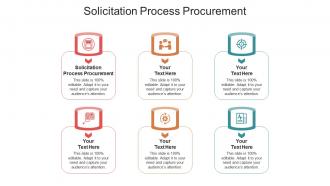 Solicitation process procurement ppt powerpoint presentation summary icon cpb