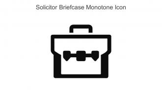 Solicitor Briefcase Monotone Icon In Powerpoint Pptx Png And Editable Eps Format