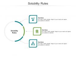 Solubility rules ppt powerpoint presentation infographics deck cpb