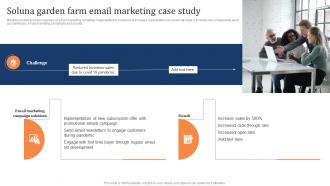 Soluna Garden Farm Email Marketing Case Study Marketing Strategy To Increase Customer Retention