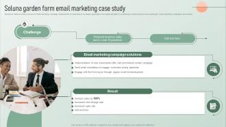Soluna Garden Farm Email Marketing Case Study Strategic Email Marketing Plan For Customers Engagement