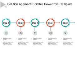 Solution Approach Editable Powerpoint Template