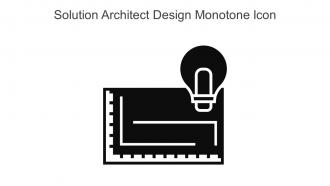 Solution Architect Design Monotone Icon In Powerpoint Pptx Png And Editable Eps Format