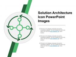 Solution architecture icon powerpoint images