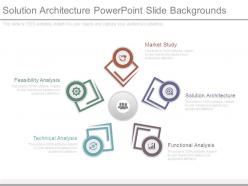 Solution architecture powerpoint slide backgrounds