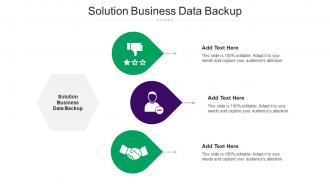 Solution Business Data Backup Ppt Powerpoint Presentation Gallery Templates Cpb