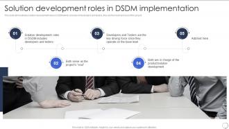 Solution Development Roles In Dsdm Implementation Dsdm Process Ppt Styles Introduction