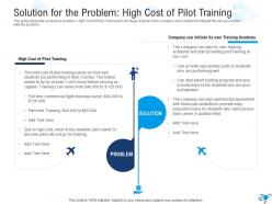 Solution For The Problem High Cost Strategies Overcome Challenge Pilot Shortage