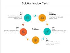 Solution invoice cash ppt powerpoint presentation inspiration template cpb