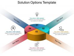Solution options template ppt samples download