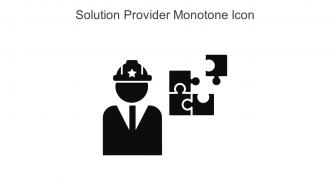 Solution Provider Monotone Icon In Powerpoint Pptx Png And Editable Eps Format