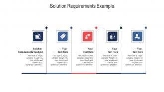 Solution requirements example ppt powerpoint presentation ideas design templates cpb
