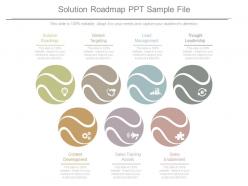 Solution Roadmap Ppt Sample File