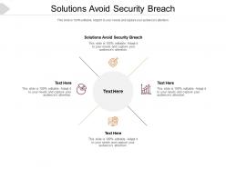 Solutions avoid security breach ppt powerpoint presentation portfolio designs cpb