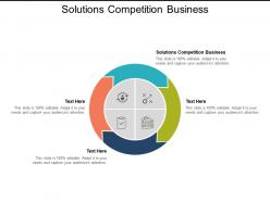 Solutions competition business ppt powerpoint presentation templates cpb
