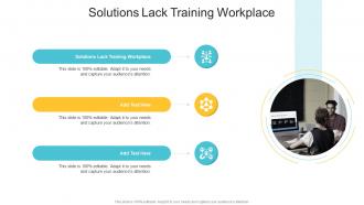 Solutions Lack Training Workplace In Powerpoint And Google Slides Cpb