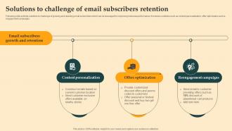 Solutions To Challenge Of Email Digital Email Plan Adoption For Brand Promotion