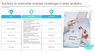 Solutions To Overcome Business Challenges In Data Analytics