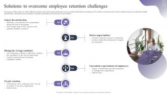Solutions To Overcome Employee Retention Challenges Employee Retention Strategies To Reduce Staffing Cost