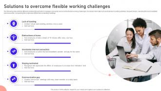 Solutions To Overcome Flexible Working Challenges Remote Working Strategies For SaaS