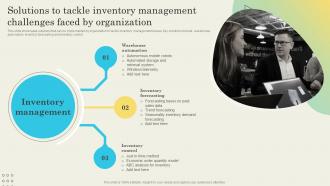 Solutions To Tackle Inventory Determining Ideal Quantity To Procure Inventory