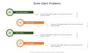 Solve Client Problems In Powerpoint And Google Slides Cpb