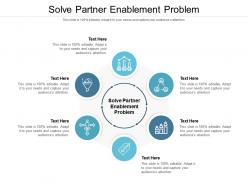 Solve partner enablement problem ppt powerpoint presentation styles clipart cpb