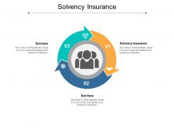 Solvency insurance ppt powerpoint presentation gallery maker cpb