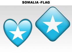 Somalia country powerpoint flags